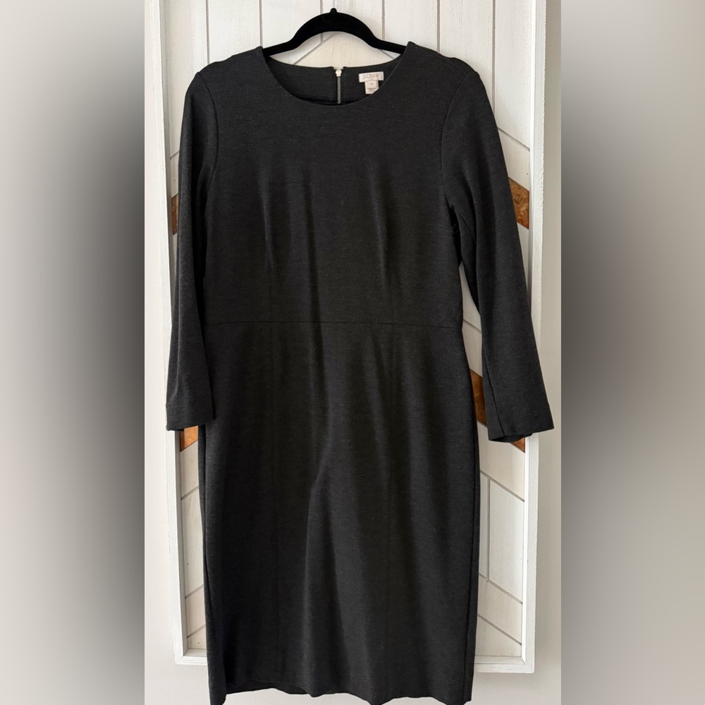 EUC JCrew Factory Ponte Dress, Size 10